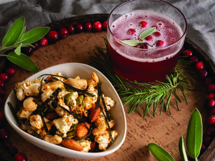 Cranberry Sage Punch
