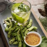 Edamame with Ginger Chili Dipping Sauce