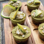 Mini Avocado Matcha Pudding Cups