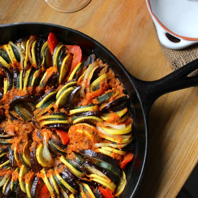 Cast Iron Skillet Ratatouille
