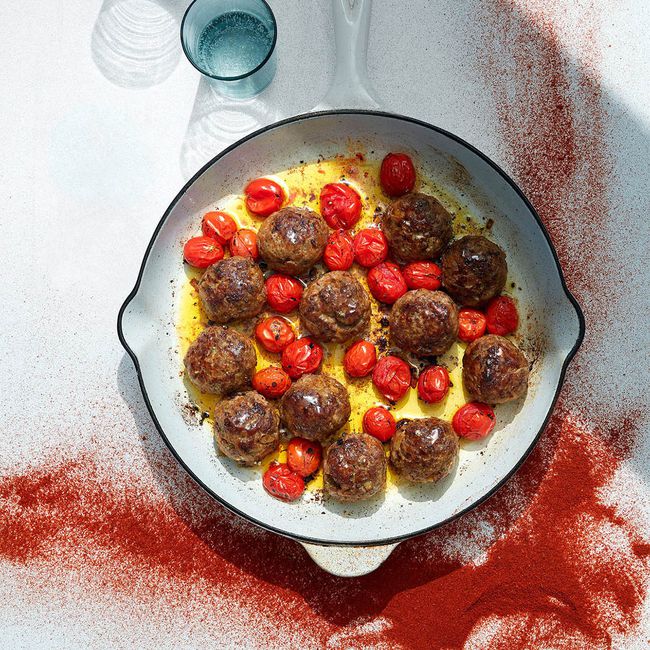 Tahini-Parsley Meatballs with Paprika