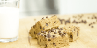 Pumpkin Chocolate Chip Bars for a Naturally Sweet Dessert (Or Breakfast)