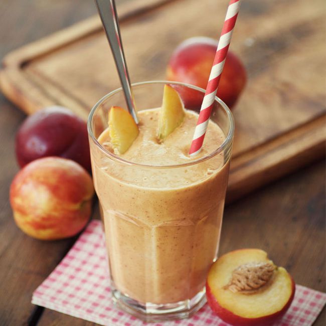 Smoothie Recipe: Sweet Potato Peach Smoothie