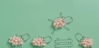 Counting Sheep Helps Falling Asleep: True or False?